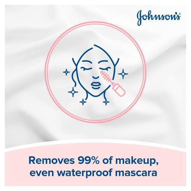 Johnson’s Make Up Be Gone Refreshing Wipes
