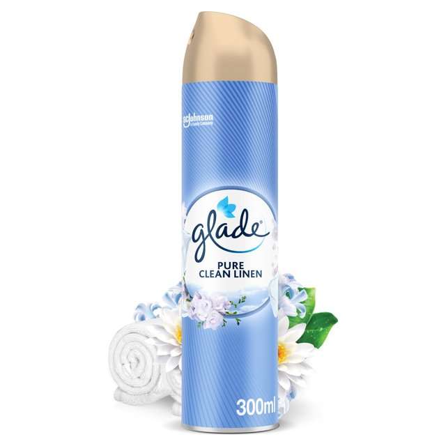 Glade Pure Clean Linen Room Spray 300ml