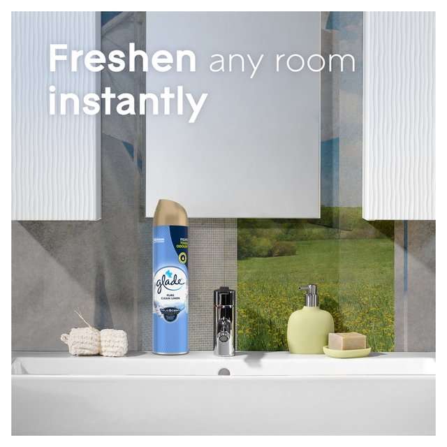 Glade Pure Clean Linen Room Spray 300ml