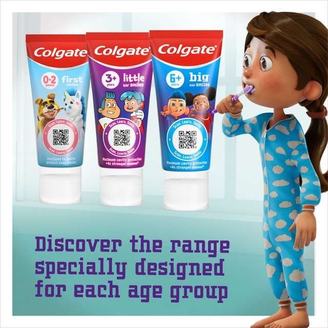 Colgate Little Kids’ Smiles 3+ Years Toothpaste 50ml