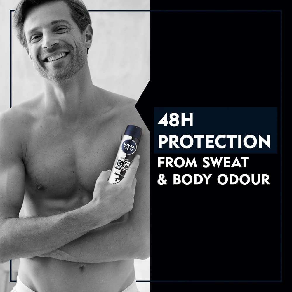 Nivea Black & White Invisible Anti-Perspirant Spray 150ml