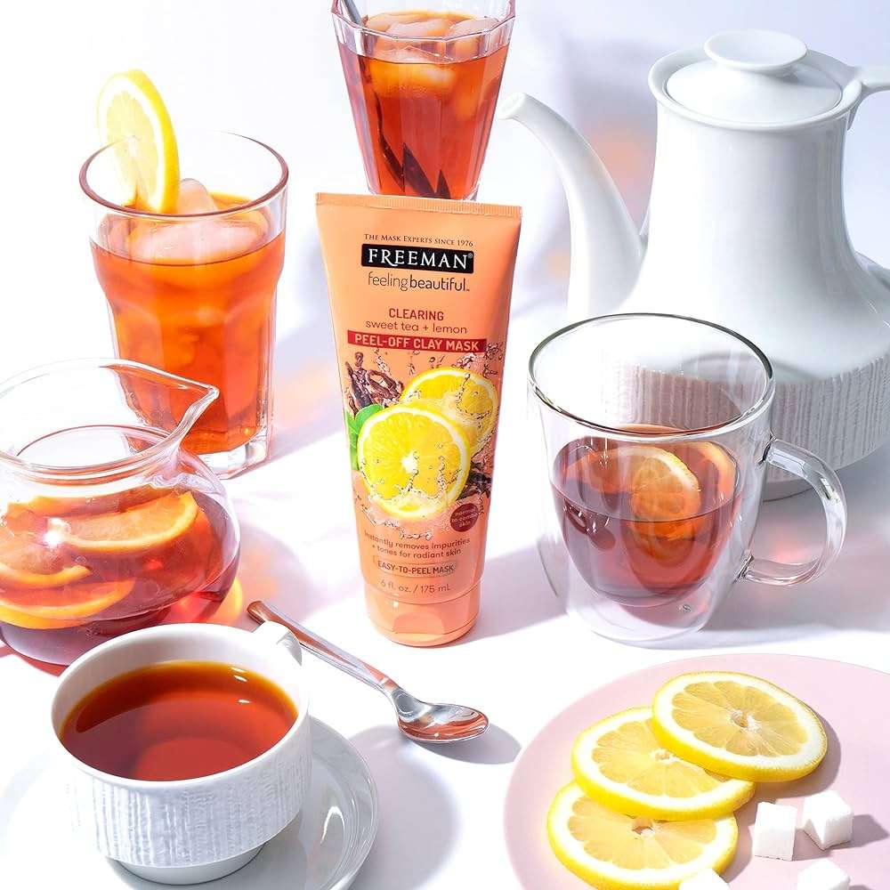 Freeman Sweet Tea + Lemon Peel-Off Clay Mask 175ml