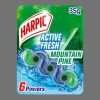 Harpic Active Fresh Mountain Pine Toilet Block 35g Harpic Active Fresh Mountain Pine Toilet Block 35g
