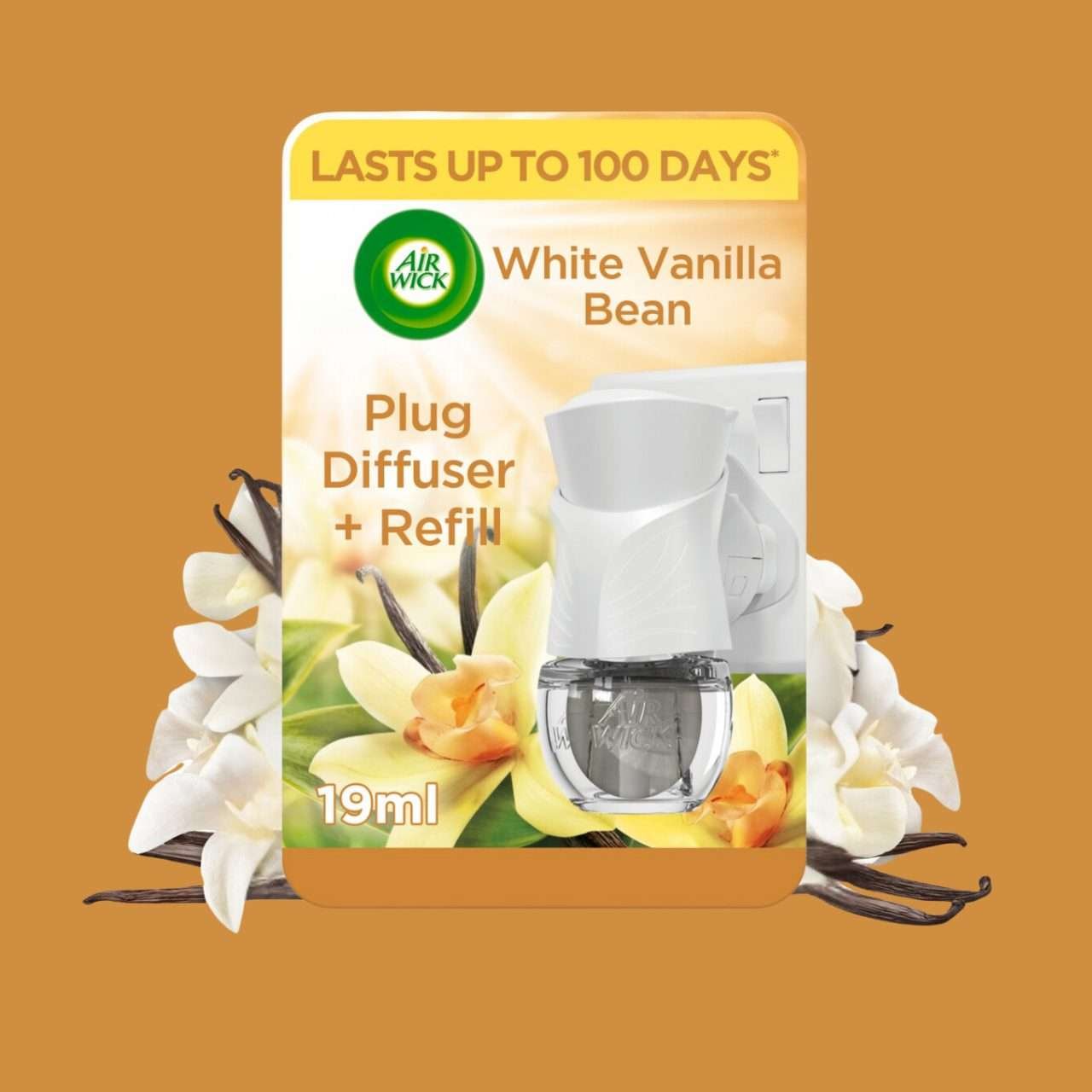 Air Wick Plug-In & Refill White Vanilla Bean 19ml