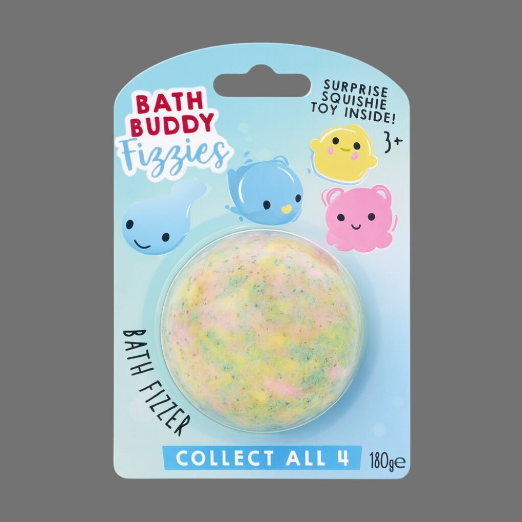 Bath Buddy Squishie Toy Bath Fizzer 180g Bath Buddy Squishie Toy Bath Fizzer 180g