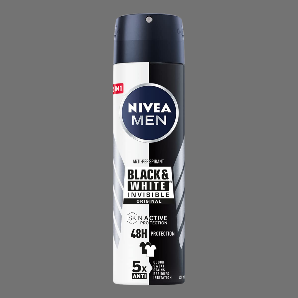 Nivea Black & White Invisible Anti-Perspirant Spray 150ml