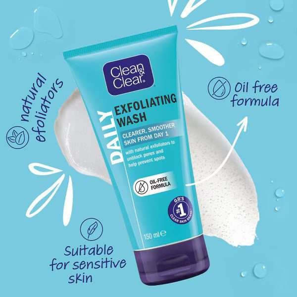 Clean & Clear Exfoliating Daily Wash 150ml Clean & Clear Exfoliating Daily Wash 150ml