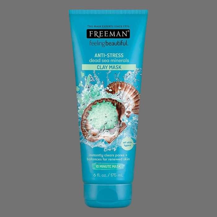 Freeman Anti-Stress Dead Sea Minerals Clay Mask 175ml Freeman Anti-Stress Dead Sea Minerals Clay Mask 175ml