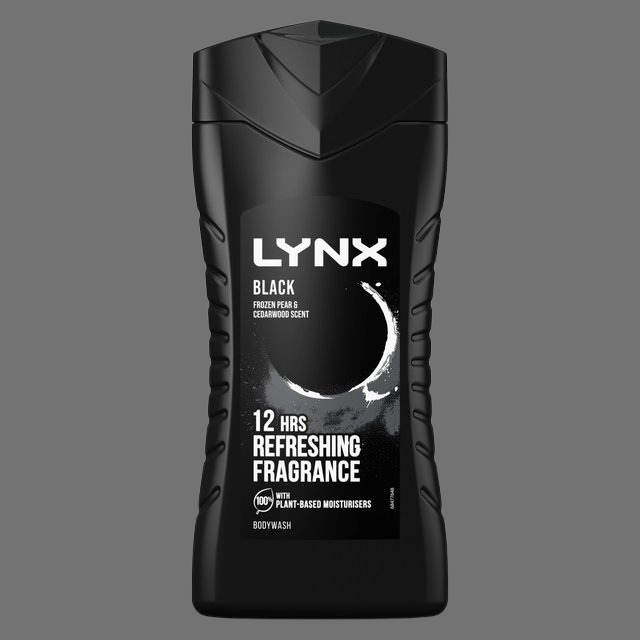 Lynx Black Frozen Pear & Cedarwood Body Wash 225ml