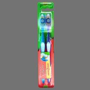 Colgate Premier Clean Medium Toothbrush 2 Pack