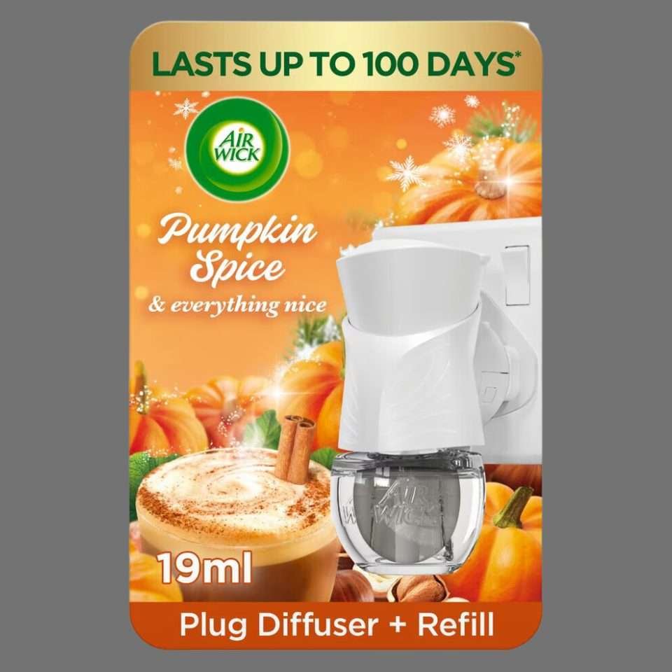Air Wick Plug-In & Refill Pumpkin Spice 19ml Air Wick Plug-In & Refill Pumpkin Spice 19ml