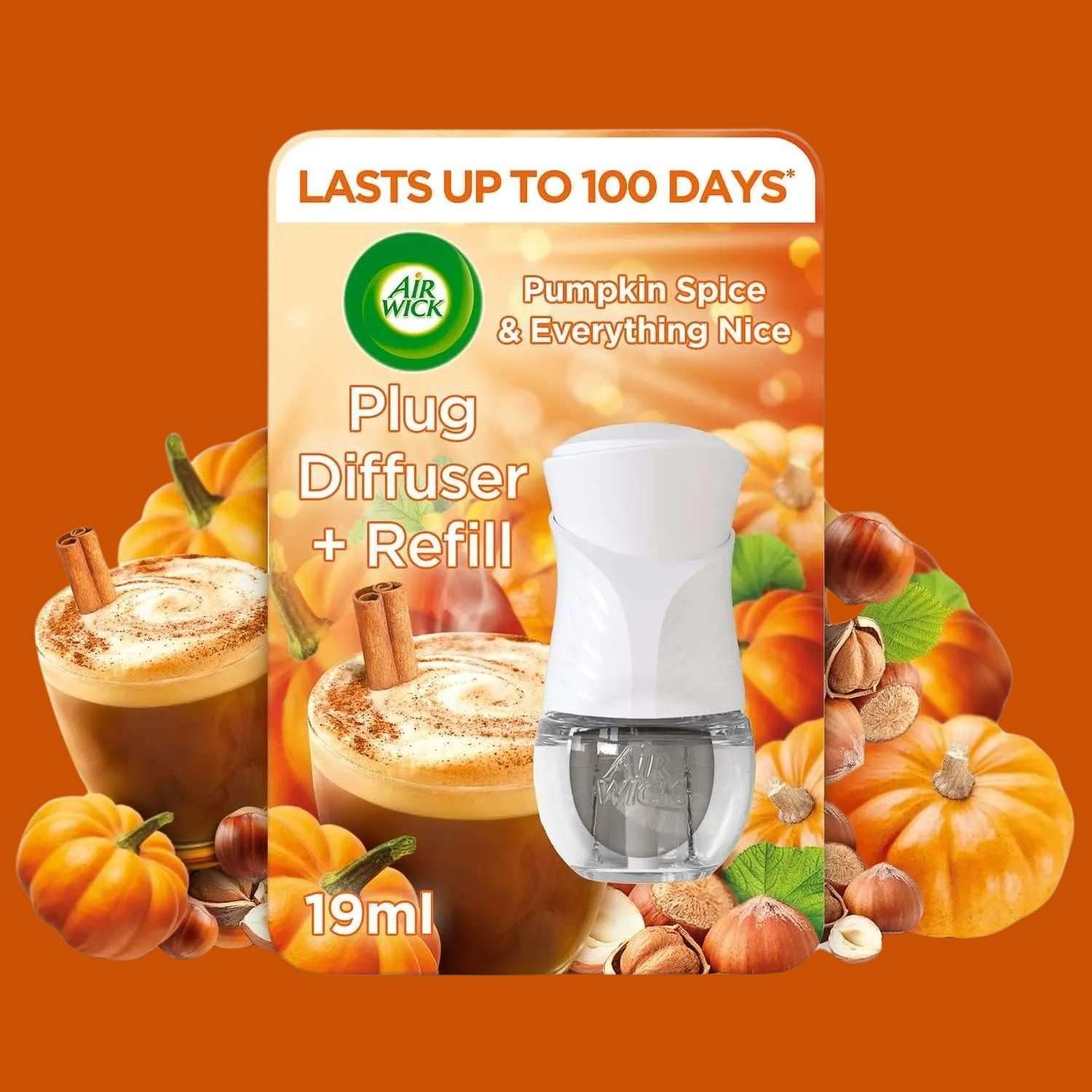 Air Wick Plug-In & Refill Pumpkin Spice 19ml Air Wick Plug-In & Refill Pumpkin Spice 19ml