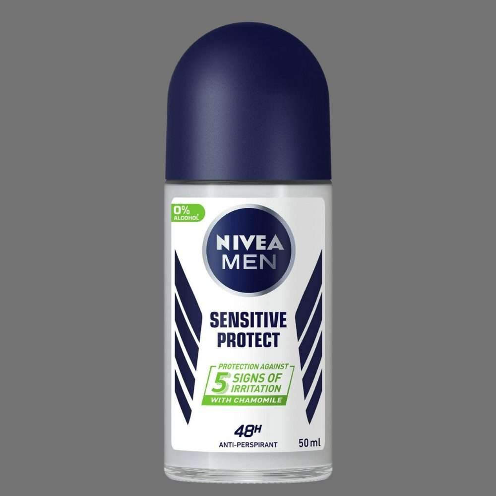Nivea Men Sensitive Protect Antiperspirant Deodorant Roll On 50ml Nivea Men Sensitive Protect Antiperspirant Deodorant Roll On 50ml