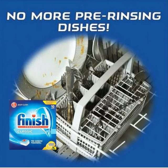 Finish Powerball Dishwasher Tablets Classic Lemon 10s Finish Powerball Dishwasher Tablets Classic Lemon 10s