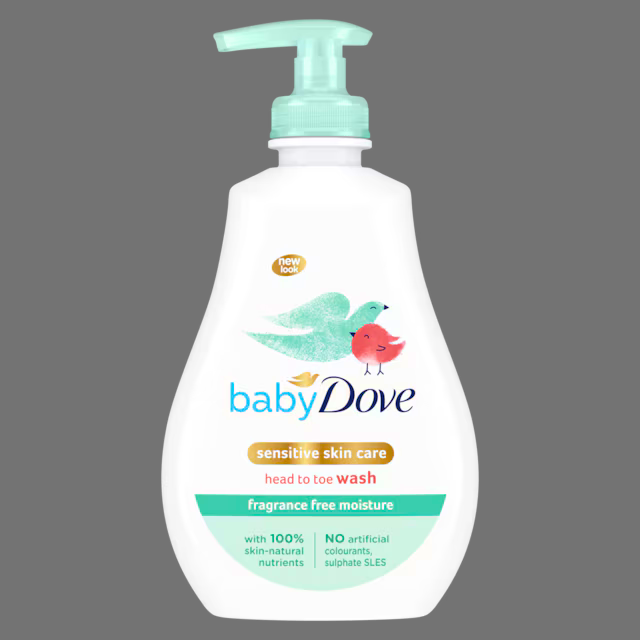Baby Dove Sensitive Head to Toe Wash 400ml