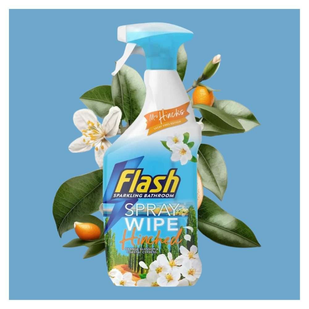 Flash Spray Mrs Hinch’s Vacay Vibes Orange & Coastal 800ml Flash Spray Mrs Hinch’s Vacay Vibes Orange & Coastal 800ml