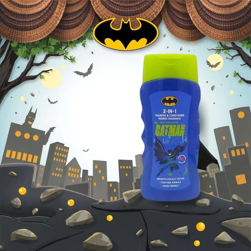 Batman 2-In-1 Shampoo & Conditioner 250ml Batman 2-In-1 Shampoo & Conditioner 250ml