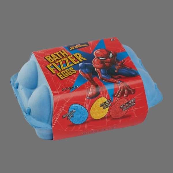 Marvel Spider-Man Bath Fizzer Eggs 6x 50g Marvel Spider-Man Bath Fizzer Eggs 6x 50g
