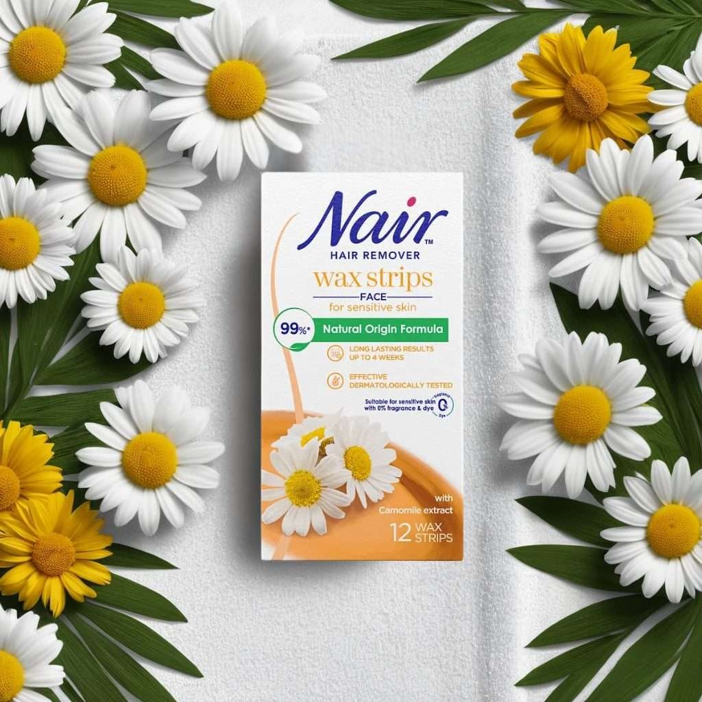 Nair Hair Remover Chamomile Face Wax Strips