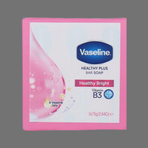 Vaseline Healthy Plus Healthy Bright Soap Bar 3x75g