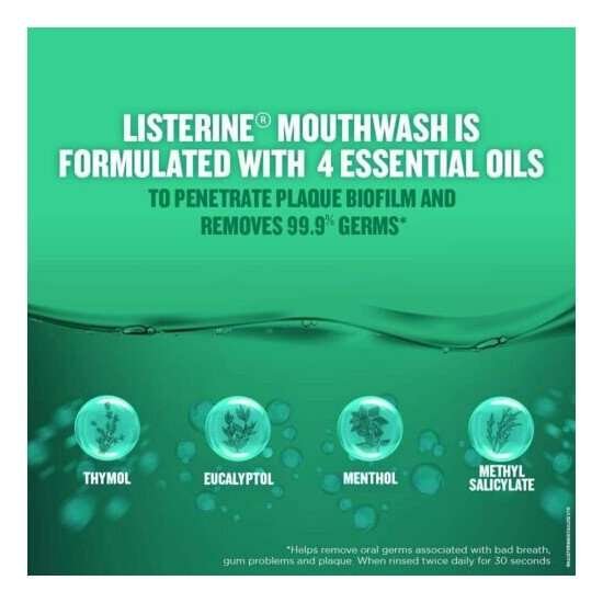 Listerine Fresh Burst Mouthwash 250ml Listerine Fresh Burst Mouthwash 250ml