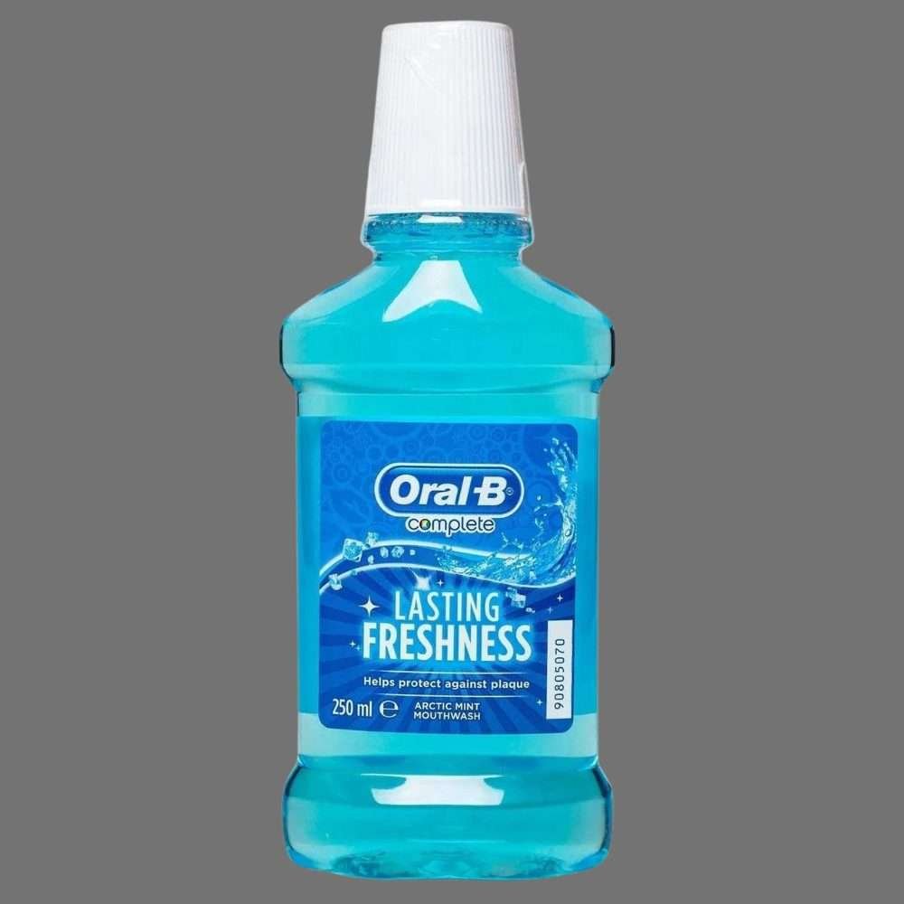 Oral B Complete Lasting Freshness Arctic Mint Mouthwash 250ml Oral B Complete Lasting Freshness Arctic Mint Mouthwash 250ml