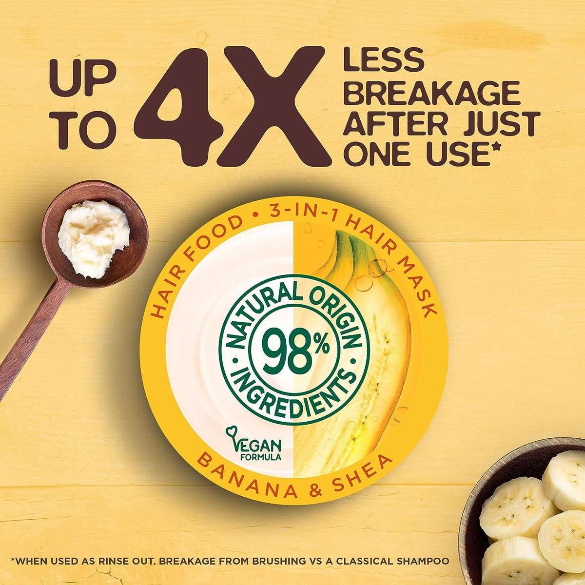 Garnier Ultimate Blends Hair Food Banana & Shea 3In1 Mask 400ml