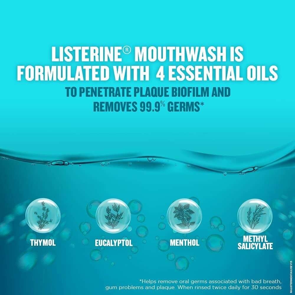 Listerine Cool Mint Mouthwash 250ml Listerine Cool Mint Mouthwash 250ml