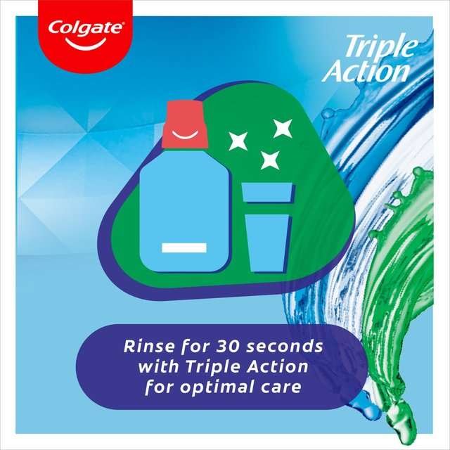 Colgate Triple Action Mouthwash 500ml