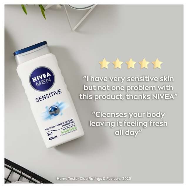 Nivea Men Sensitive Shower Gel 400ml