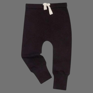 Babybugz High Waisted Black Jogging Bottoms