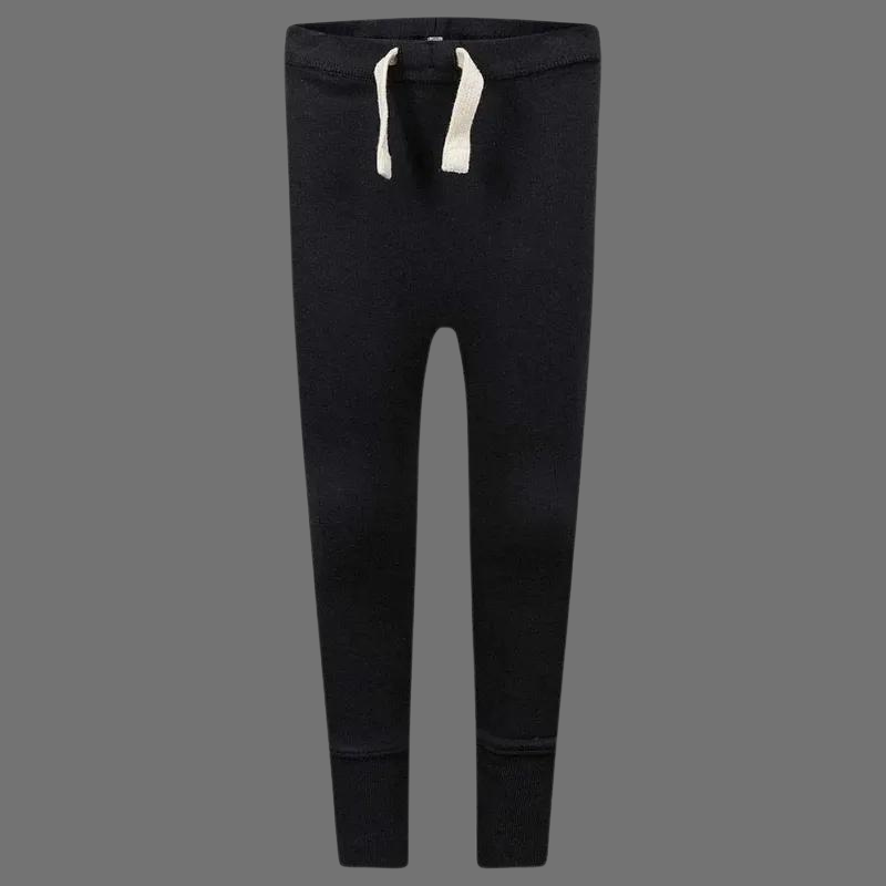 Babybugz High Waisted Black Jogging Bottoms