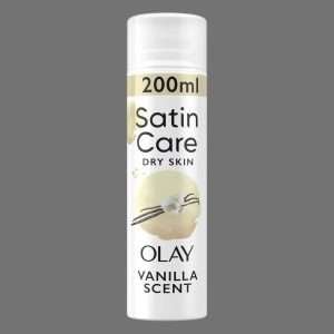 Gillette Satin Care Dry Skin Olay Vanilla Shaving Gel 200ml