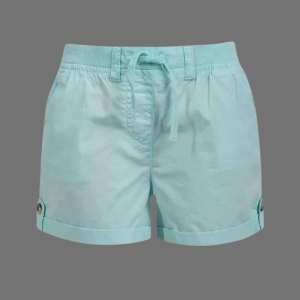 Minoti Girls Mint Turn Up Cuff Shorts