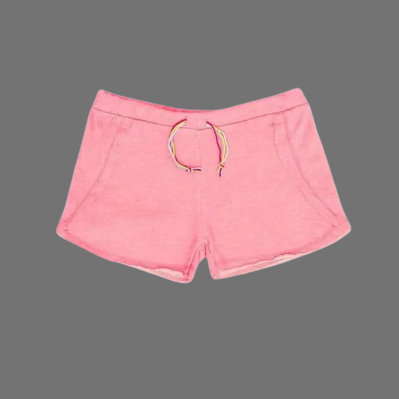 Minoti Girls Light Pink Towelling Shorts