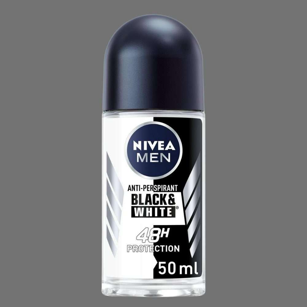 Nivea Men Black & White Original Anti Perspirant Deodorant Roll On 50ml Nivea Men Black & White Original Anti Perspirant Deodorant Roll On 50ml