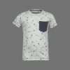 Riot Club Safety Pin Print Boys Grey T-Shirt