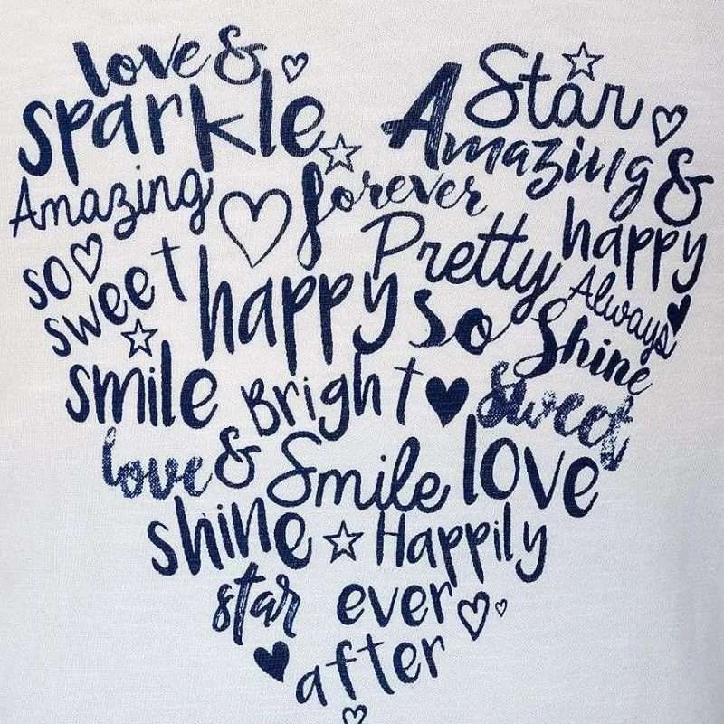 Baby Town Baby Girls Blue Gradient T-Shirt