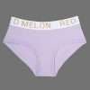 Red Melon Girls Purple Crop Top Knicker Set