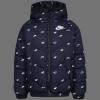 Nike Just Do It All Over Padded Kids Jacket Navy Nike Just Do It All Over Padded Kids Jacket Navy