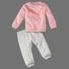 Puma Pink & Grey Minicats Jogger Set