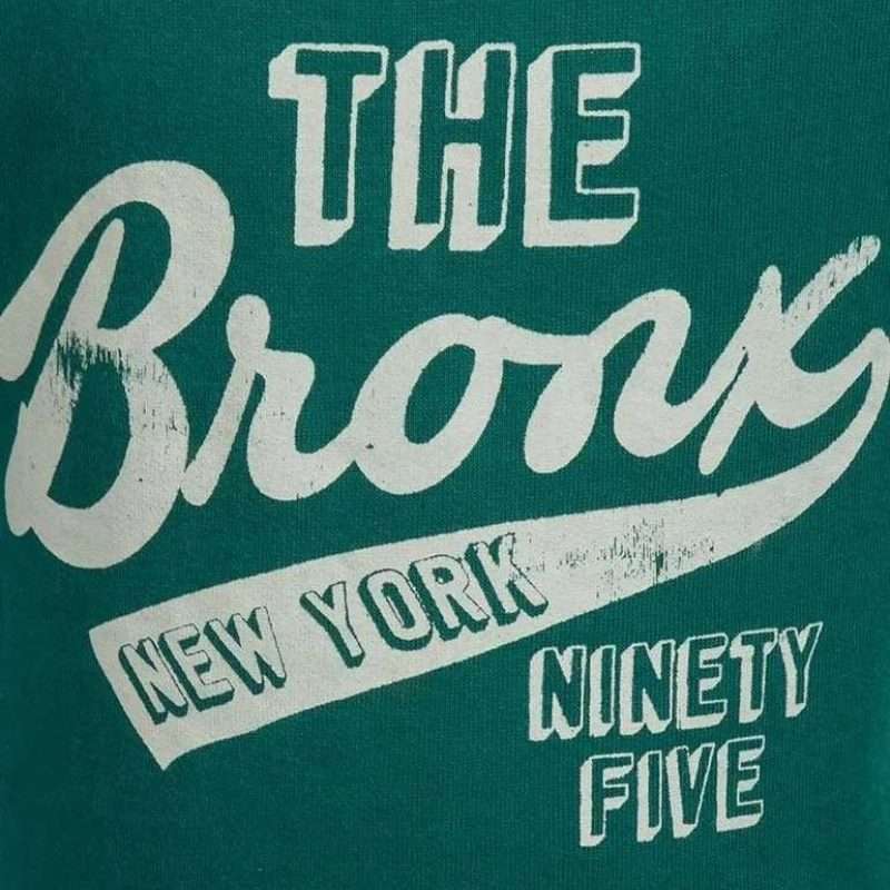 Minoti Baby Boys Green Bronx Brushed Sweatshirt