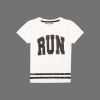 Riot Club Run Print Black & White T-Shirt