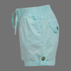 Minoti Girls Mint Turn Up Cuff Shorts