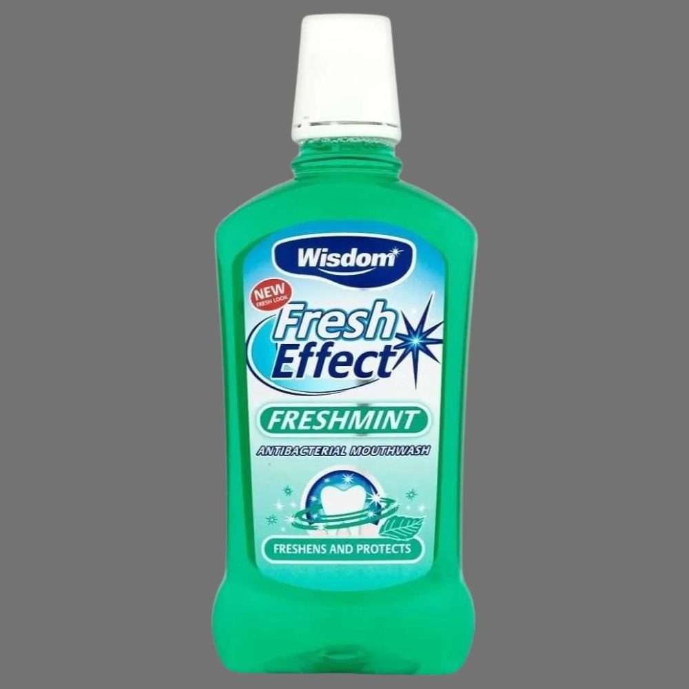 Wisdom Fresh Effect Freshmint Mouthwash 500ml Wisdom Fresh Effect Freshmint Mouthwash 500ml