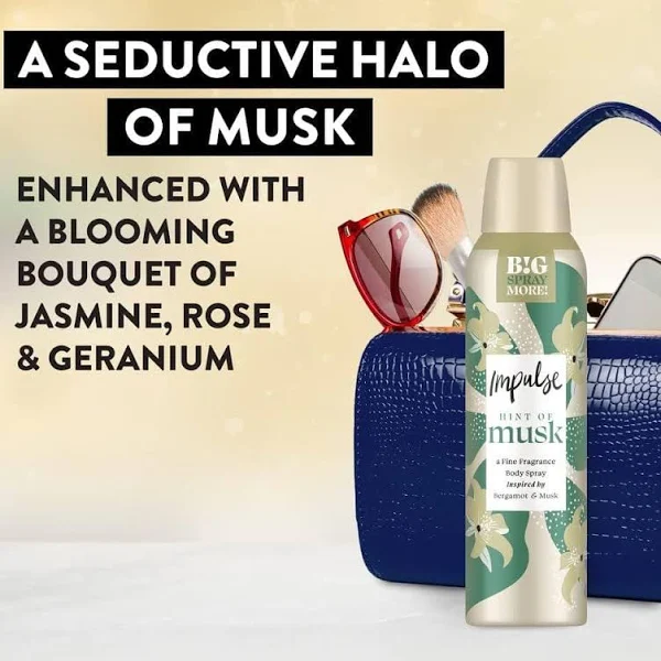 Impulse Hint Of Musk Body Spray 150ml