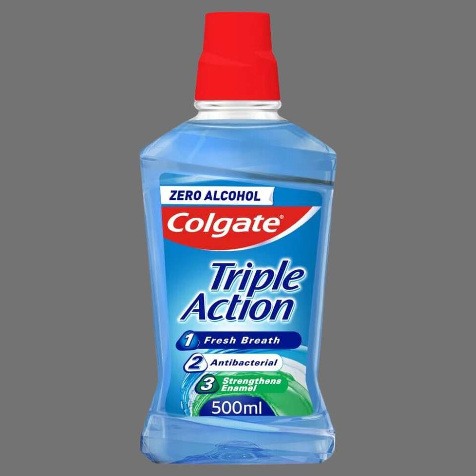 Colgate Triple Action Mouthwash 500ml