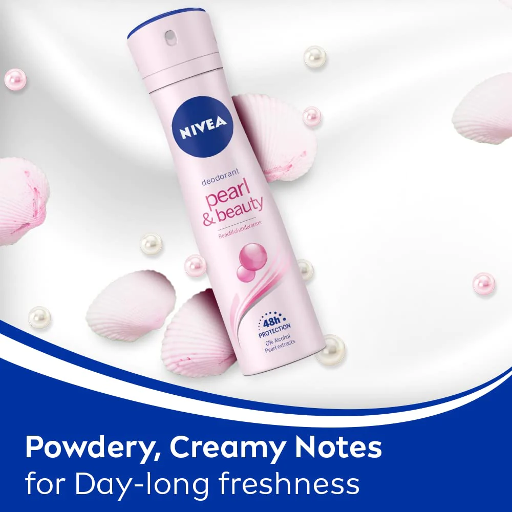 Nivea Pearl & Beauty 48 Hours Anti-Perspirant Spray 150ml