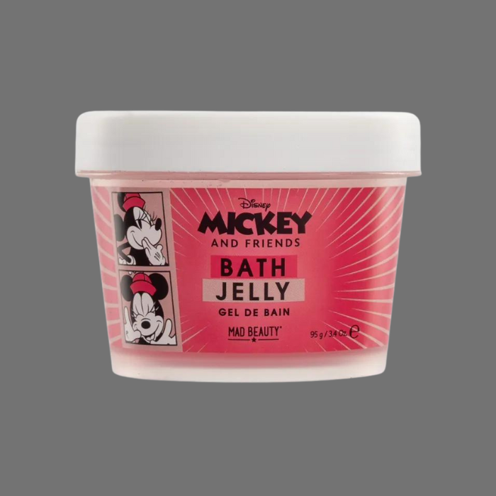 Mad Beauty Disney Mickey & Friends Minnie Strawberry Bath Jelly 95g Mad Beauty Disney Mickey & Friends Minnie Strawberry Bath Jelly 95g