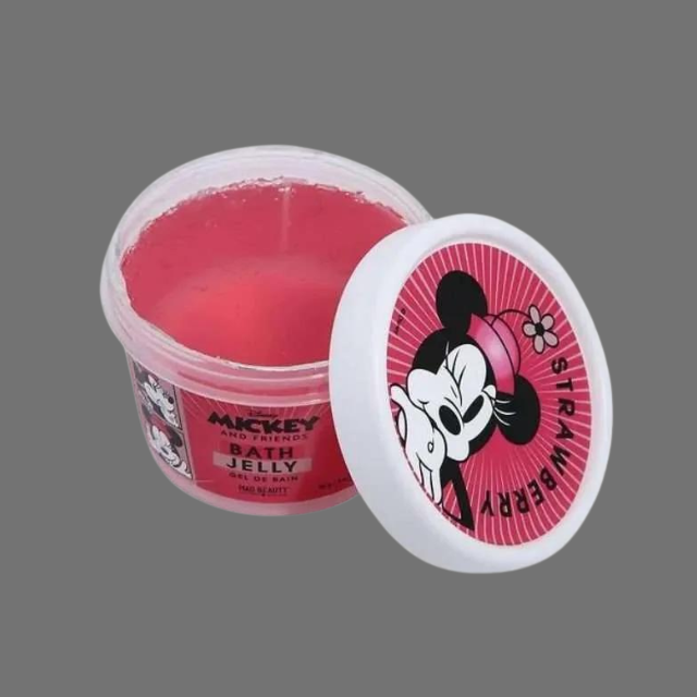 Mad Beauty Disney Mickey & Friends Minnie Strawberry Bath Jelly 95g Mad Beauty Disney Mickey & Friends Minnie Strawberry Bath Jelly 95g